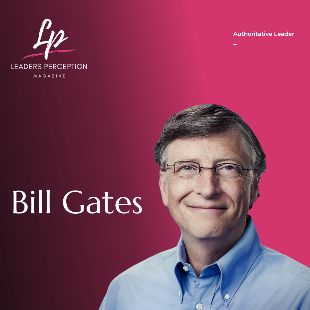 Bill Gates Authoritative Leader