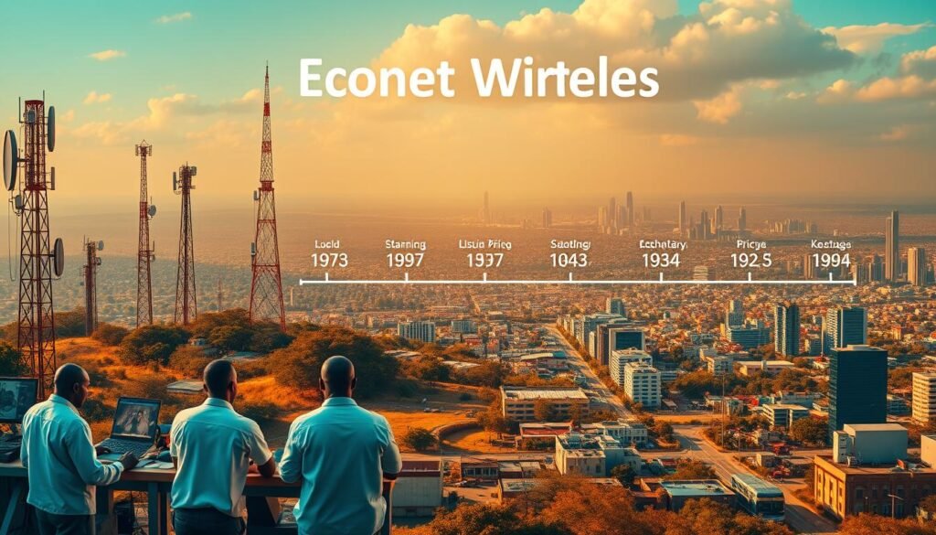 Econet Wireless milestones and innovations